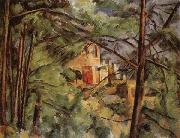 Paul Cezanne View of Chateau Noir Spain oil painting artist